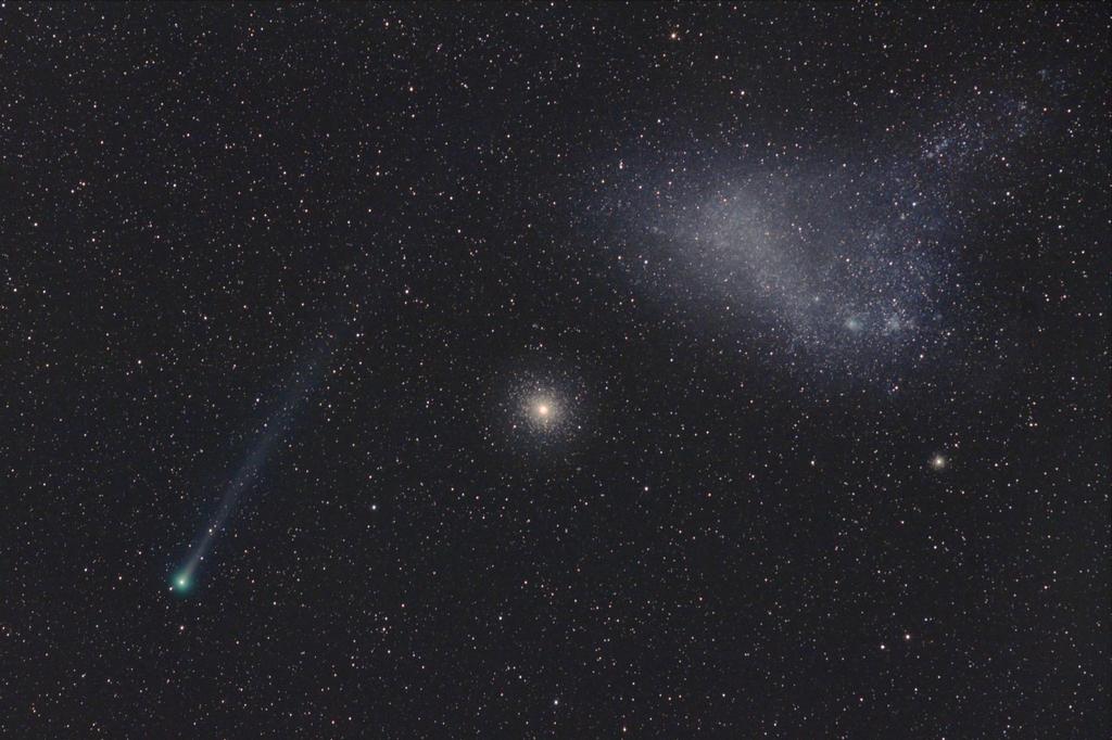 Komet Lemmon bei KMW und KH 47 Tuc