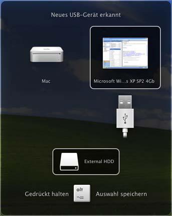 Arbeiten mit virtuellen Maschinen 126 Verbinden von USB-Geräten mit einer virtuellen Maschine In Parallels Desktop können bis zu acht USB 2.0- sowie fünf USB 1.