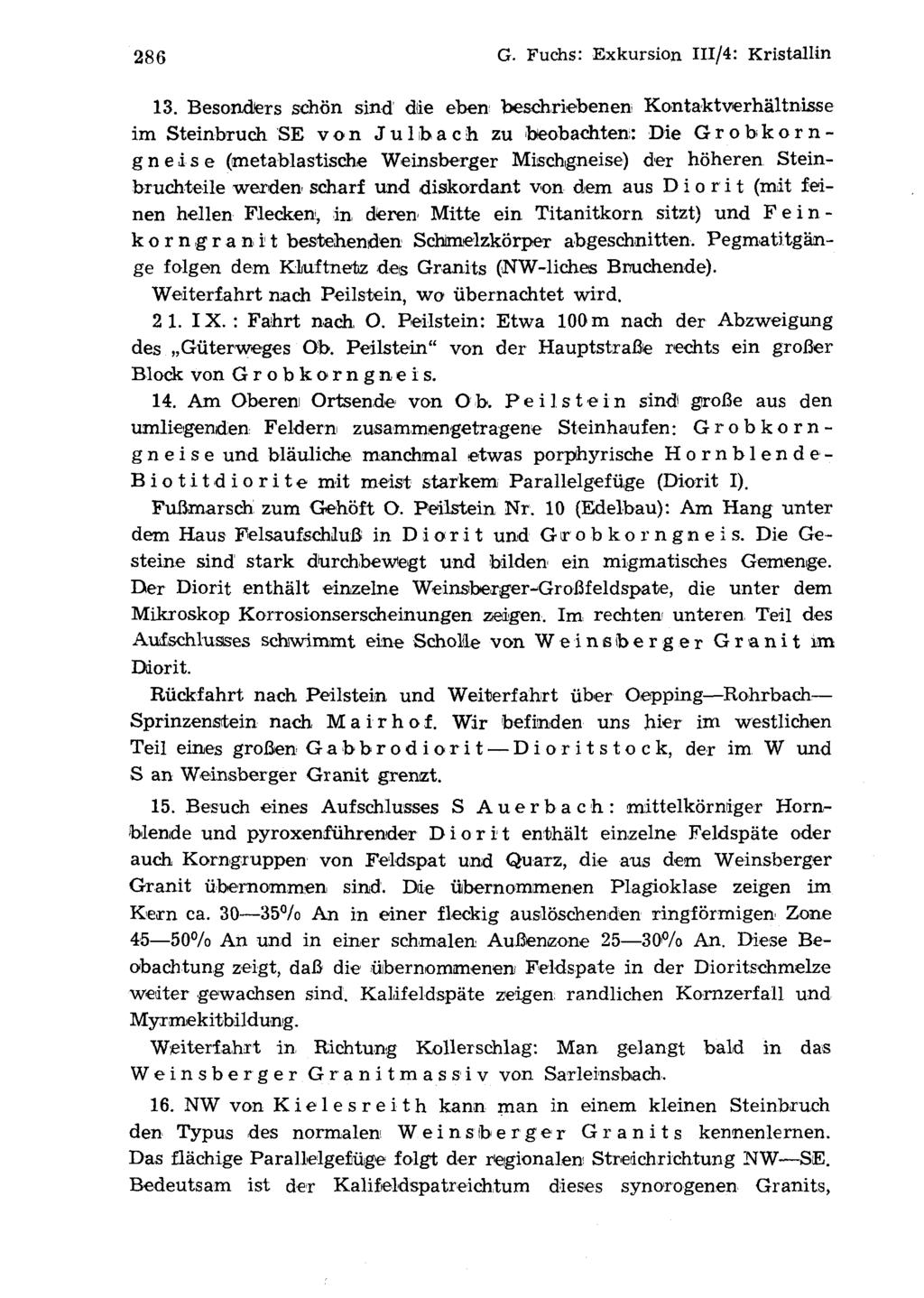 286 G. Fuchs: Exkursion III/4: Kristallin 13.