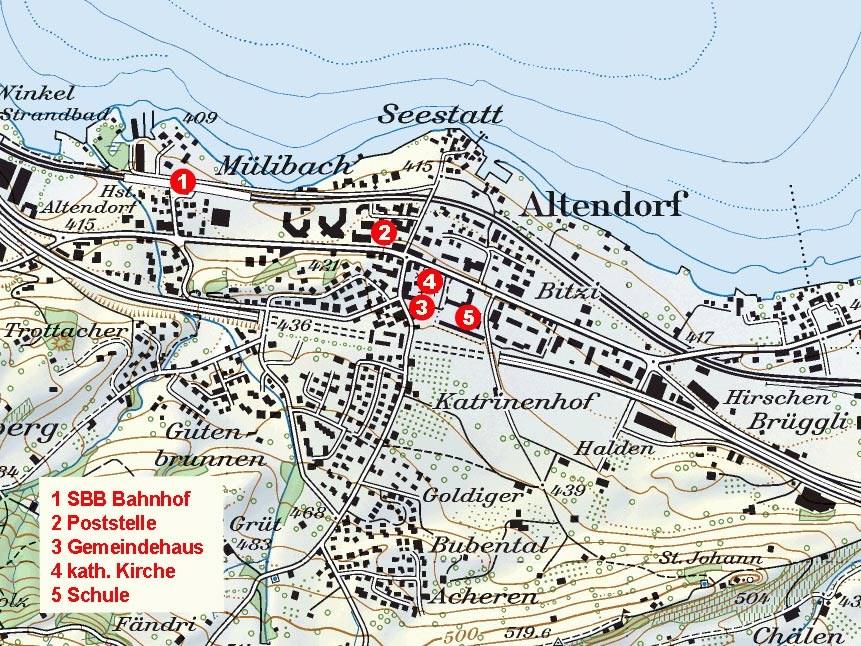 Altendorf Politische Gemeinde Altendorf gehört zum Bezirk March. Hauptort des Bezirks ist Lachen.