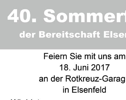 Amtliches Veröffentlichungsorgan des Marktes Elsenfeld mit den Ortsteilen Rück,