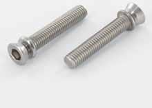 Inviolable screw Material: Edelstahl A2 (1.4301) Material: stainless steel A2 (1.