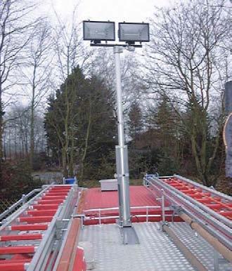 RF MASTS KLAPPMAST RF MAST RF The RF masts have been designed to be mounted on roof vehicles in order to make the best use of the internal space, to ensure a fast setting up time and