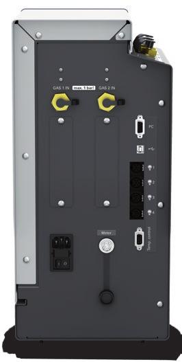 1bar) > eine RS-232-Schnittstelle > ein USB-Port für Verbindung zu einem PC > eine RS-232-Schnittstelle zum