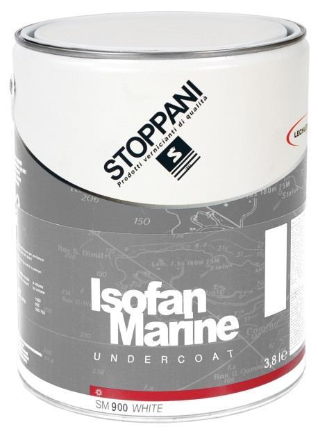 STOPPANI Isofan Marine Isofan Marine Undercoat 2K-Isolierfüller auf Acrylatbasis für Trocken-Trocken- Aufbauten zum Isolieren und Füllen von Oberflächen, die ein unterschiedliches Absorptionsvermögen