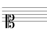 Bratschenschlüssel Sopran- bz. Diskantschlüssel Vierstimmiger Choral in alter Schlüsselung (J. S. Bach, Kantate Nr. 1 aus dem Weihnachtsoratorium BWV 248). C 1 C 1 C 1 2.