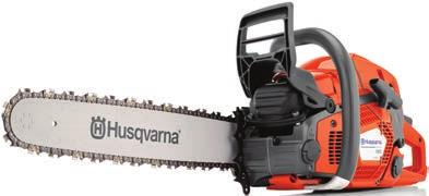 HUSQVARNA 572 XP Mit einem Gewicht von nur 6.6 kg und einem starken 4.3 kw-motor überzeugt die 572 XP mit einem hervorragenden Gewicht-Leistungs-Verhältnis.