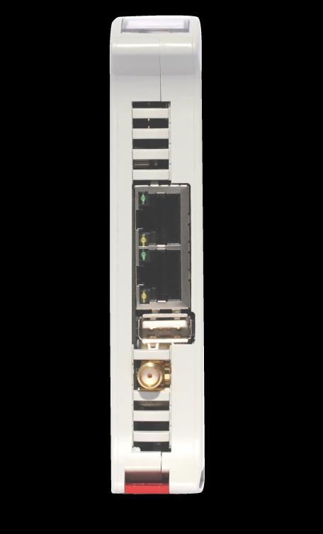 Hardware Installation Anschlussbelegung Ethernet 1 Ethernet 2 USB SMA