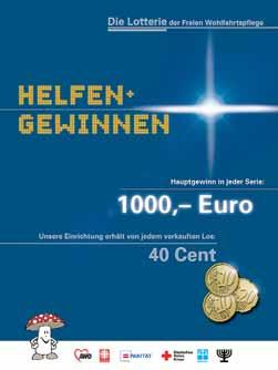 Düsseldorf. Ab dem 1. Mai ist es wieder soweit: Die Lotterie der Wohlfahrtsverbände HELFEN & GEWINNEN startet in die neue Saison.