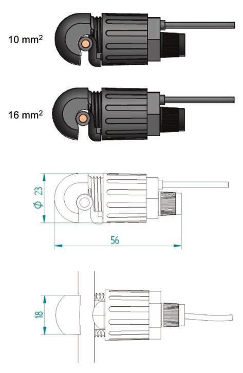 ZUBEHÖR SPNNUNGSMESSUNG VSR16 - Spannungsabriffe für Mit einer Handumdrehung die Messspannung sicher abgreifen nbringung ohne Werkzeuge Sichere Montage Inklusive 5x25mm, 2 Sicherung Für isolierte