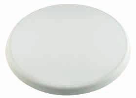 Cloud LED surface mounted light 25W round, IP54 25W 40 000h