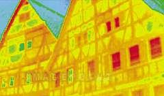 Hilfsmittel Thermografie Thermografische Aufnahmen dokumentieren Wärmeverluste sehr augenfällig und machen diese auch für Laien deutlich erkennbar.