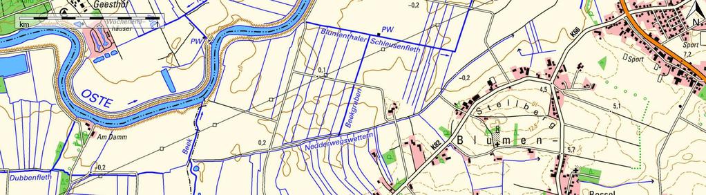 1 Problemstellung Die Gemeinde Burweg plant die Ausweisung von Wohnbauflächen im Ortsteil 21709 Burweg Blumenthal.