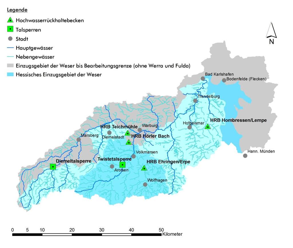 Hochwasserrisikomanagementplan Diemel/Weser in Hessen Ka itel 3 