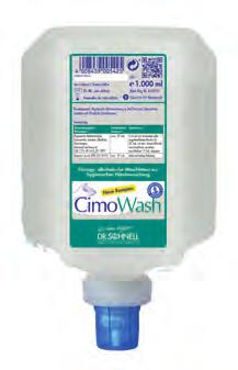 00530 Anwendungsgebiet/Wirksamkeit Hygienische Händewaschung nach VAH/EN 1499 Ganzkörperwaschung bei MRSA-Kontamination Konzentration/Einwirkzeit Hände mit 10 ml Wasser anfeuchten, mit 3 ml