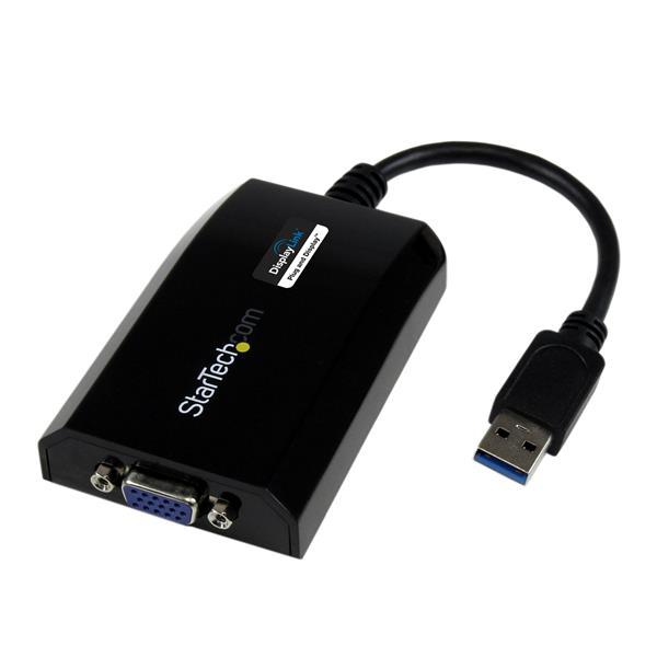 USB 3.0 auf VGA Video Adapter - Externe Multi Monitor Grafikkarte für PC und MAC - 1920x1200 Product ID: USB32VGAPRO Der USB 3.0 auf VGA Adapter USB32VGAPRO wandelt einen verfügbaren USB 3.