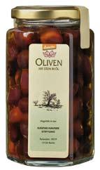 Probieren Sie die köstlichen schwarzen Koroneiki-Oliven mit ihrem fruchtigen Aroma und leicht bitteren Geschmack.