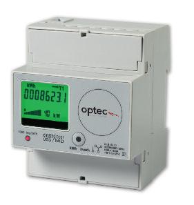 Dreiphasige Energiezähler Serie ECS Digital Abmessungen / Anschlusschema 282331 282201 282331 282201 Optec ECS Digital 3-5-DT Doppeltarif Technische Daten.