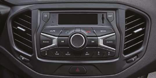 Die Ausstattung Luxus bietet ein Multimedia-System mit 7-Zoll Touchscreen-Farbdisplay.