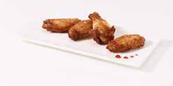McCain Crispy Chicken Wings  4094 Pouletfiletstücke, Peperoni- und Zwiebelstücke,