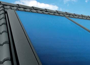 38/39 Das Vitosol Programm bietet Sonnenkollektoren für jeden Bedarf und jedes Budget. Die Montage auf dem Dach oder an der Fassade eröffnet vielfältige Gestaltungsmöglichkeiten.