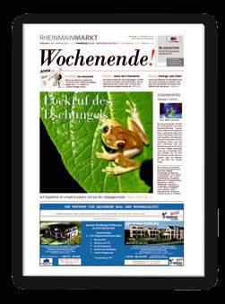/RHEIN MAIN MARKT, die den folgenden Abozeitungen beiliegt: Frankfurter Neue Presse Höchster Kreisblatt Taunus Ze