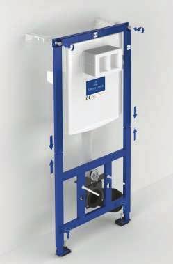 TECE) Vertikale Streben zur höheren Stabilität & sichere Installatin mit SupraFix & WCs