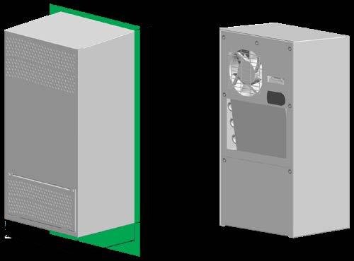 SoliTherm Outdoor / Typ 4X nbau Kühlleistungen: 29 W und 55 W Für die meisten Outdoor pplikationen auch ohne Filter geeignet Edelstahlgehäuse erfüllen die strengen NEM Typ 4X nforderungen