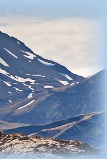 den berühmten Laugavegur von Landmannalaugar nach Þórsmörk. Am Anfang liegen die bunten Rhyolithberge von Landmannalaugar.