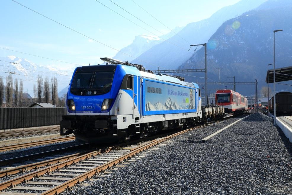 Last-Mile-Lok BR 187 ist in Einführungsphase Entwicklung und Zulassungsverfahren gemeinsam und im Auftrag von Bombardier läuft Eingeschränkte Zulassung Schweiz ab ca.