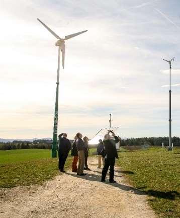 Dänemark, China, Spanien, den USA und Großbritannien präsentierten auch heimische Forschungseinrichtungen und Unternehmen Wissenswertes zur kleinen Windkraft.
