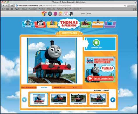Videos von den Charakteren Thomas, Percy & Co.