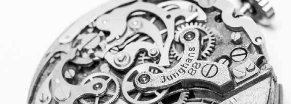Quelle: Uhrenfabrik Junghans GmbH & Co. KG 60 EFFIZIENTE MINUTEN Ein Zahnrad greift perfekt in das andere, Präzision und Effektivität sind höchstes Entwicklungsziel. Geballte Kompetenz.