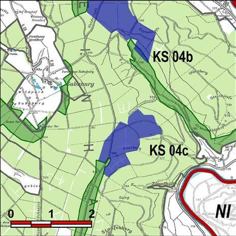 Kennung: KS 04c Knotberg Gutsbezirk Reinhardswald Flächengröße Suchraum: 2.