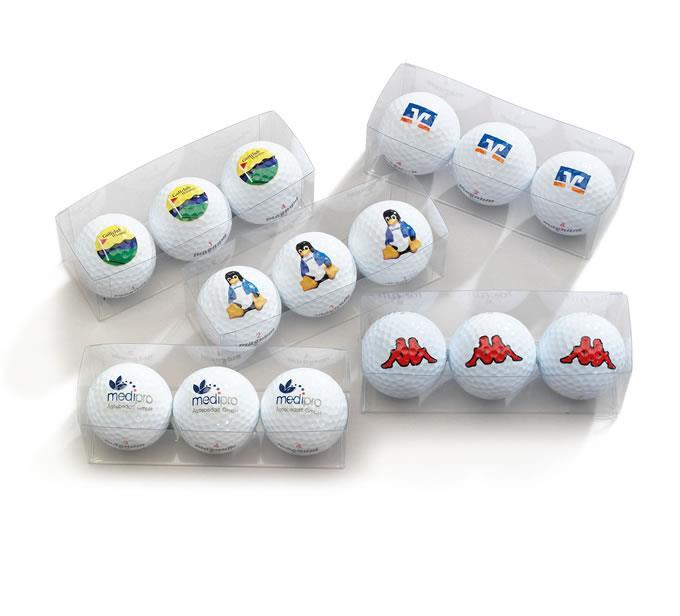 Golfballverpackungen Golfball Leerhülle für 3 Golfbälle Golfball Leerhüllen Einleger ( 1-farbig bedruckt, ohne Leerhülle) Golfball Leerhülle für 3 Golfbälle Ein