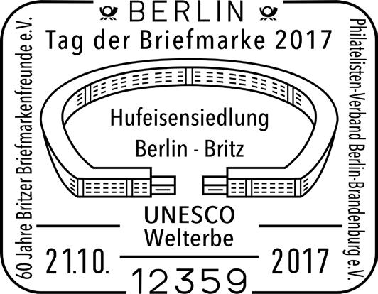 16259 BAD FREIENWALDE (ODER) - 20.10.2017 Stempelnr.: 20/311 Teilnahme der Deutschen Post Philatelie an der Briefmarken-Präsentation 150. Geburtstag Walther Rathenau Schloss Freienwalde, Rathenaustr.