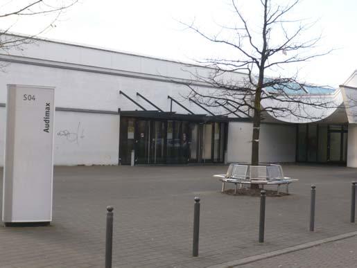 Gebäude S04T Audimax Universitätsstr. 2, 45141 Essen Baujahr 2000 Gesamtfläche 2.