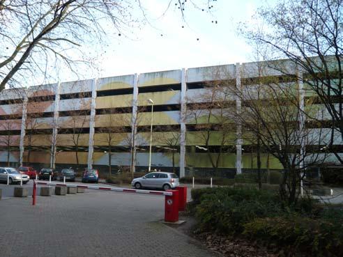 Gebäude Park Parkhaus Universitätsstr. 2, 45141 Essen Baujahr 1980 Gesamtfläche 18.