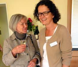 Als Mitorganisatorin begrüßte auch Manuela Häußler-Burger, ehemalige MAV-Vorsitzende und jetzt auch Rentnerin, die ehemaligen Kolleginnen.