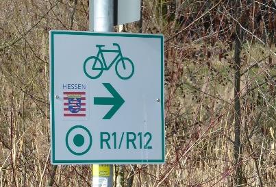 3 Radrouten: Beschilderung und Führung Auf dem Heilbronner Stadtgebiet gibt es ausgeschilderte Radrouten.