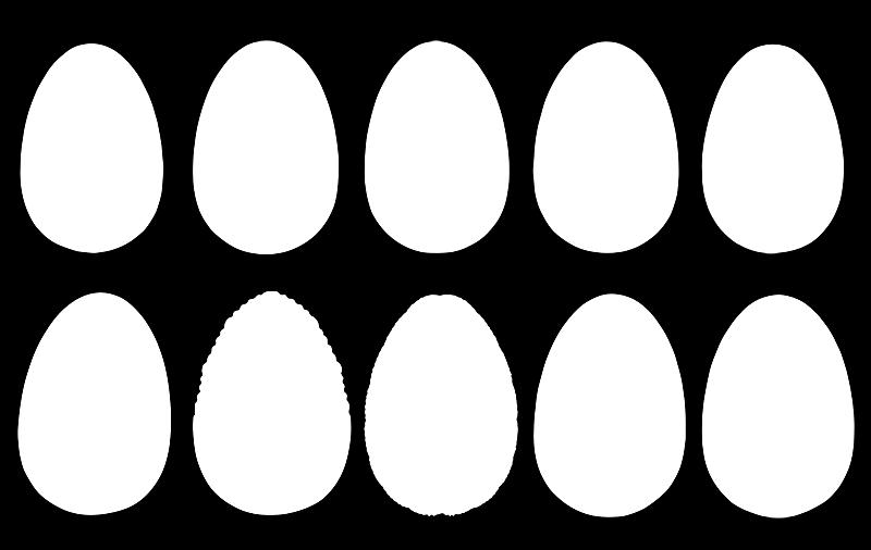 different pictures SE-00-BE-L Eggs with different