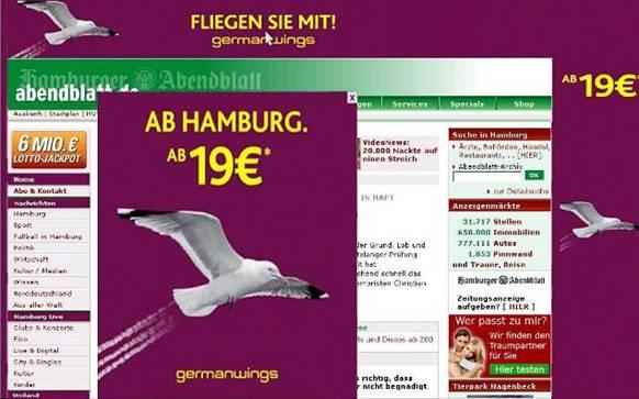 Homepage Einfärbung Homepage - Einfärbung Alle Werbeformen (Skyscraper, Banner, Layer Ad und Content Ad) werden von einem Kunden gebucht, nur der