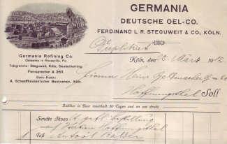 Los 0357 Ausruf: 16 Köln, 1889: Barthel Mertens & Co.