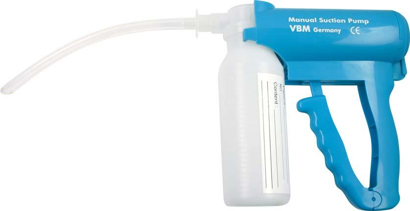 Handabsaugpumpe Effektive und leistungsstarke Handabsaugpumpe für die schnelle Absaugung von Flüssigkeiten aus Mund- und Nasenbereich in Notfallsituationen.