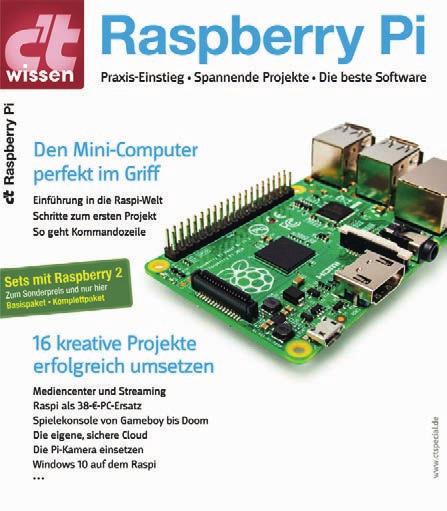 RASPBERRY PI Der Ein-Platinen-Computer Raspberry Pi ist zu recht beliebt, denn seine Einsatzgebiete sind schier grenzenlos.