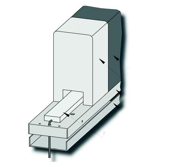 3 Installation und Wartung Sicherheits-Bumper Allgemeine Informationen Der Sicherheits-Bumper besteht aus einem Schaumstoffkern, der mit einem Aluminiumträgerprofil verklebt ist und mit