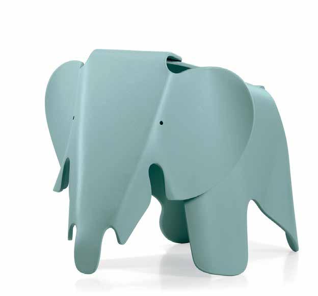 UNSER JAHRESTHEMA Nr. 6: Eames Elephant von Vitra Noch ein Hocker, noch ein Rüsseltier, ja fast schon ein Spielzeug des Schweizer Familienunternehmens!