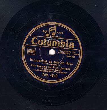 1881 1961 und Rudi Hermann, Original Lanner-Quartett Geh alter Steffel Polydor B 45416 4815 ar 20950 Wo