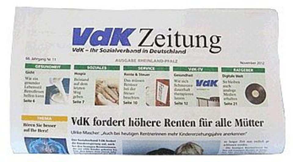 VI. Informationen VdK-Zeitung