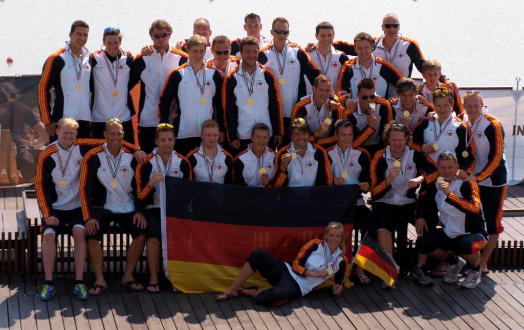 Das Team Deutschland gehört traditionell zu den weltweit führenden Nationen im Kanu- und Rudersport dem steht der Drachenbootsport in nichts nach.
